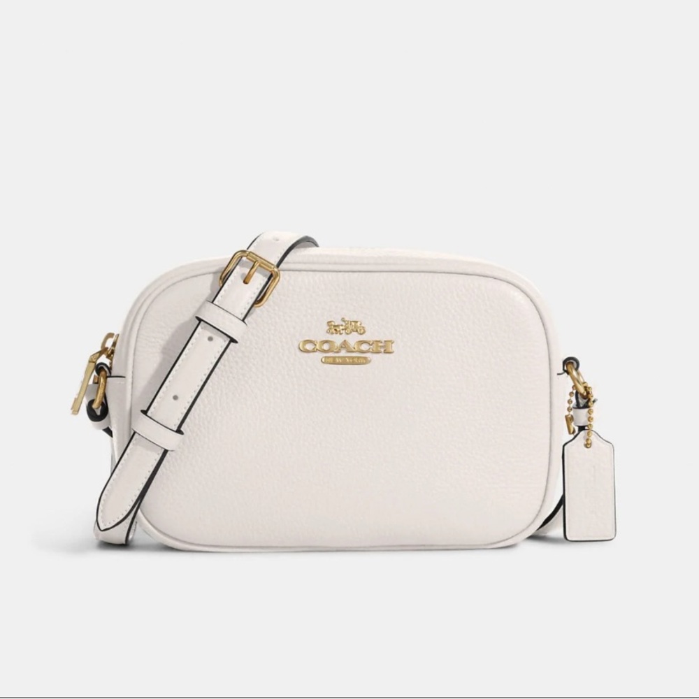 NWT Coach Chalk Leather Crossbody Bag